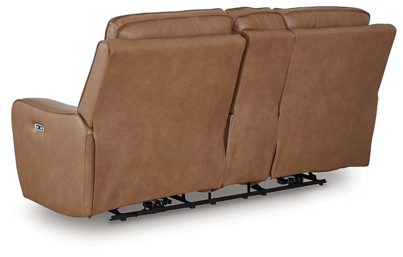DeepWakes Power Reclining Loveseat with Console