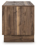 Zadilyn 72" TV Stand with Electric Fireplace - Furniture Warehouse (GA)