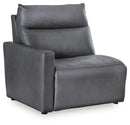 ModZ Power Reclining Sectional with Audio Console