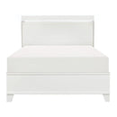 Kerren Full Platform Bed in White 1678WF-1*