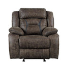 Madrona Glider Reclining Chair in Dark Brown 9989DB-1