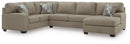 Newellen Sleeper Sectional with Chaise