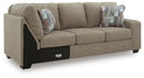 Newellen Sleeper Sectional with Chaise