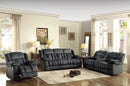 Laurelton Glider Reclining Chair in Charcoal 9636CC-1