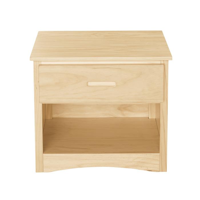 Homelegance Bartly 1 Drawer Night Stand in Natural B2043-4 image