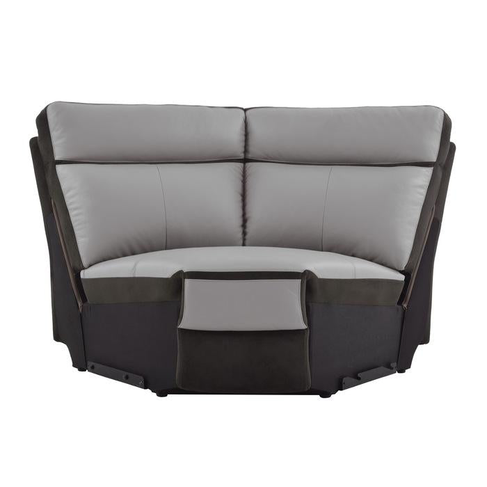 Homelegance Furniture Laertes Corner Seat in Taupe Gray 8318-CR image